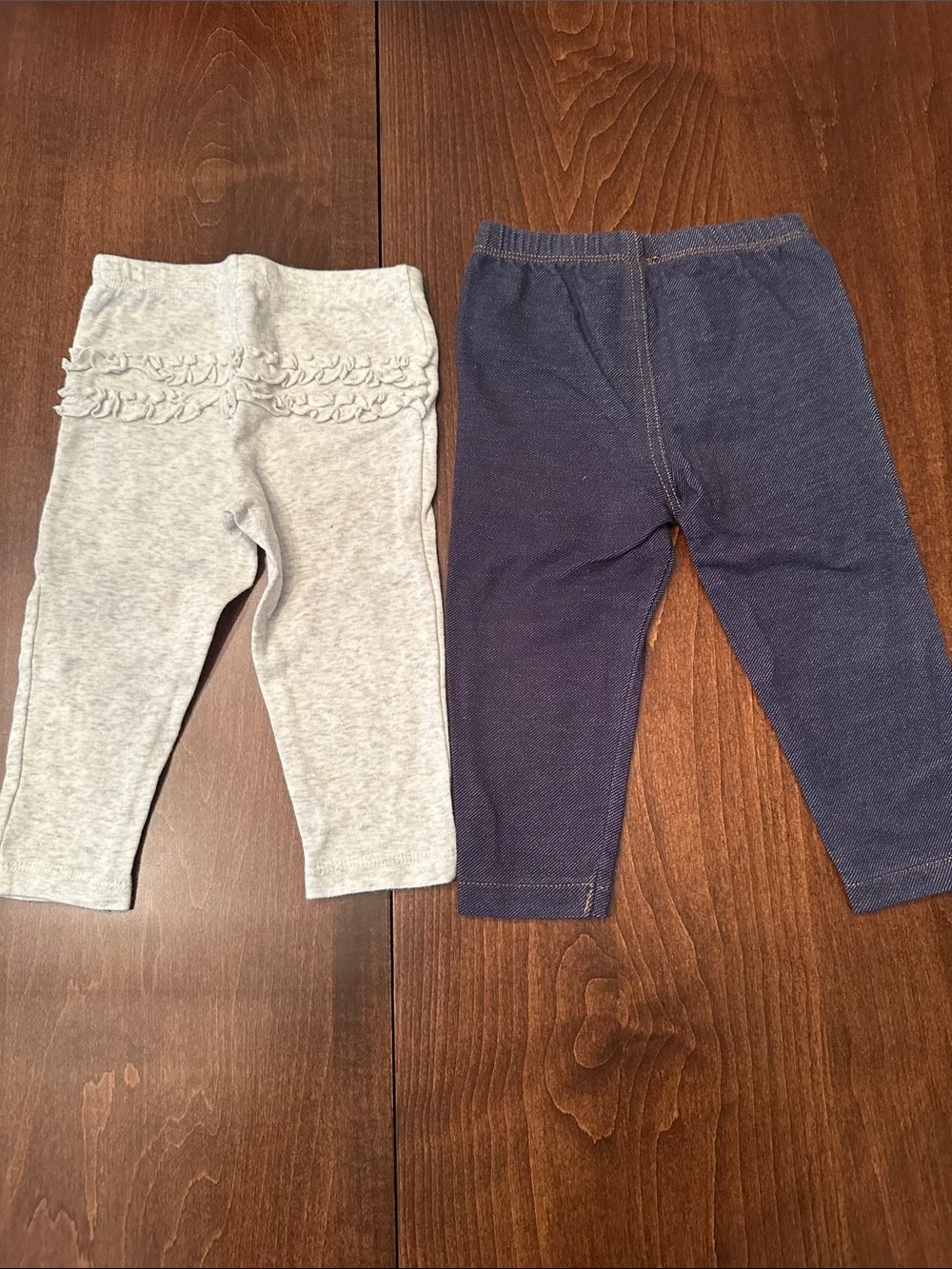 Carter’s Baby Girls' Mixed Color Legging Set - Black, Denim, Gray & Floral